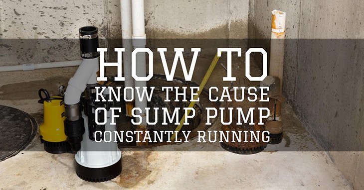 Continuous Running Of A Sump Pump