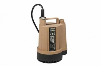 Liberty Pumps 260 1/6-Horse Power Submersible Utility Pump Review
