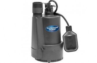 Superior Pump 92330 1/3 HP Thermoplastic Sump Pump