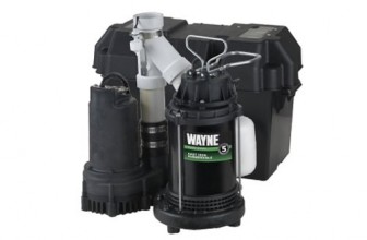 Wayne WSS30V Primary and Battery Backup Sump Pump