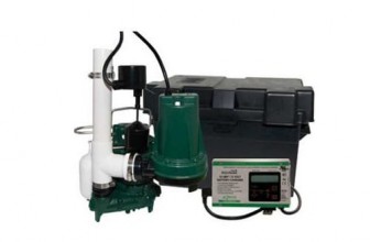 Zoeller Aquanot® 508-0007 12 Volt backup sump pump WITH M98 pump
